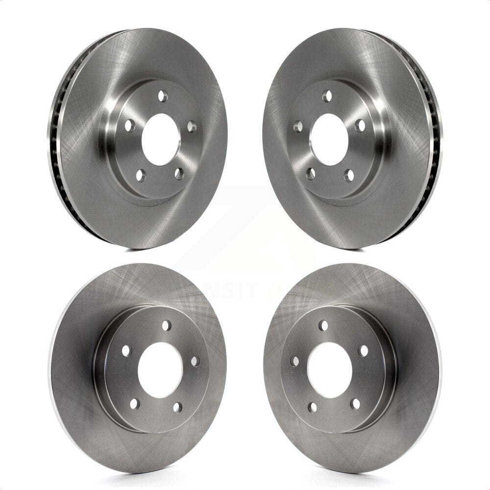Front Rear Disc Brake Rotors Kit For Cadillac DeVille Buick Park Avenue Eldorado Oldsmobile Aurora Riviera Seville K8-100973