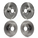 Front Rear Disc Brake Rotors Kit For Cadillac DeVille Buick Park Avenue Eldorado Oldsmobile Aurora Riviera Seville K8-100973