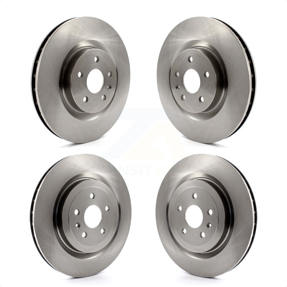 Front Rear Disc Brake Rotors Kit For Chevrolet Camaro K8-101047