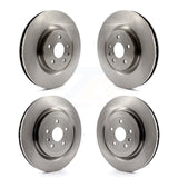 Front Rear Disc Brake Rotors Kit For Chevrolet Camaro K8-101047