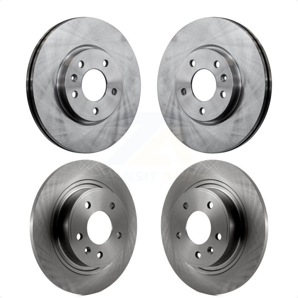 Front Rear Disc Brake Rotors Kit For Chevrolet Cruze Buick Verano Volt Orlando K8-101059