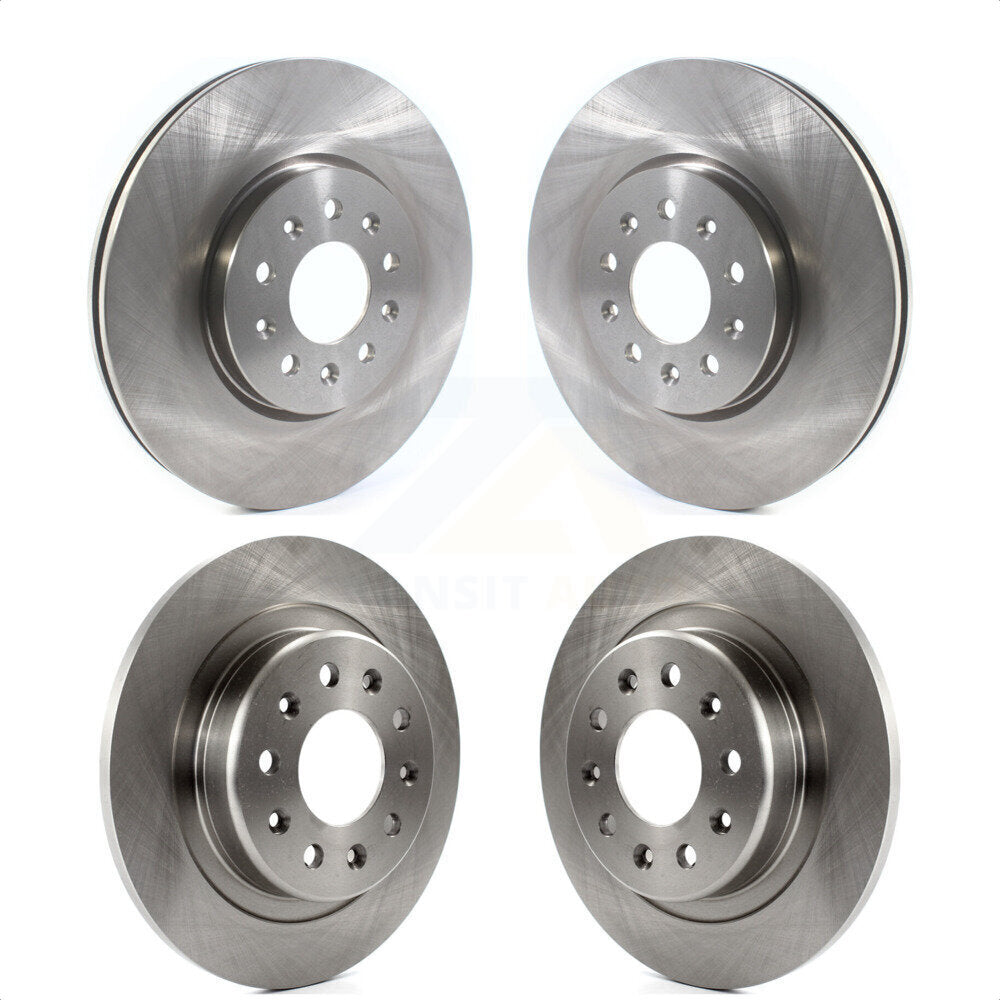 Front Rear Disc Brake Rotors Kit For Chevrolet Equinox GMC Terrain Buick Envision LaCrosse K8-101671