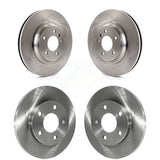 Front Rear Disc Brake Rotors Kit For Chevrolet Impala Limited K8-101020