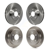 Front Rear Disc Brake Rotors Kit For Chevrolet Impala Monte Carlo Oldsmobile Intrigue K8-101806