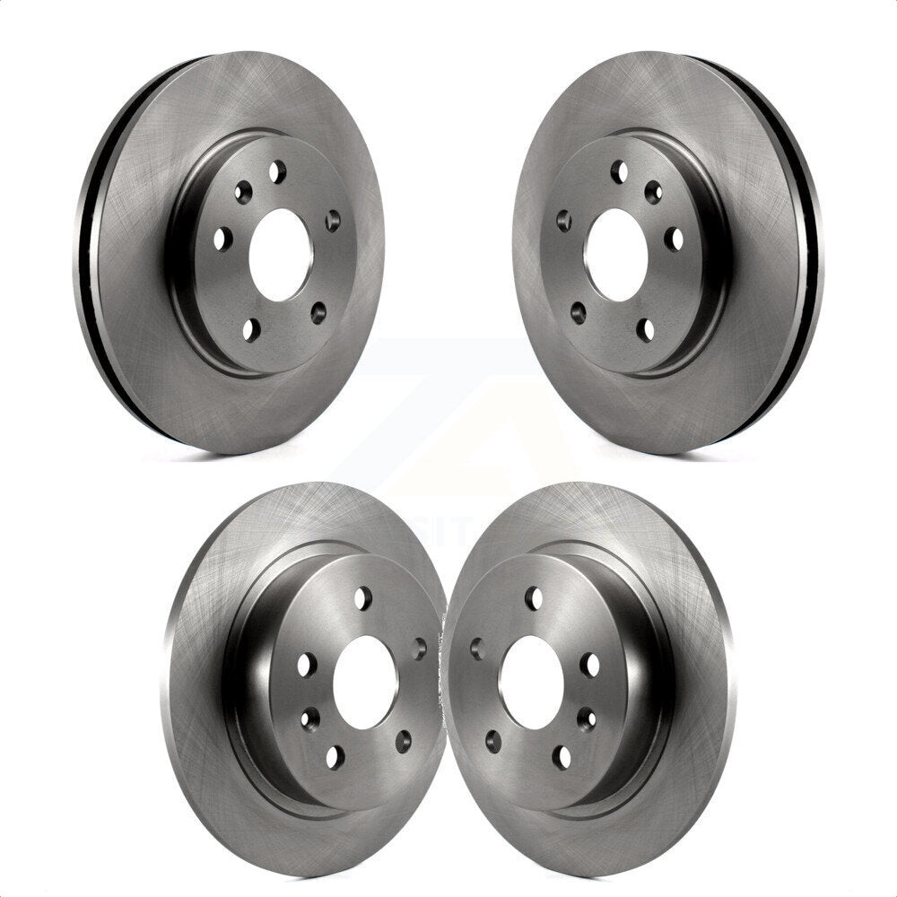 Front Rear Disc Brake Rotors Kit For Chevrolet Malibu Limited K8-101055