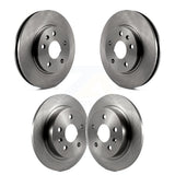 Front Rear Disc Brake Rotors Kit For Chevrolet Malibu Limited K8-101055