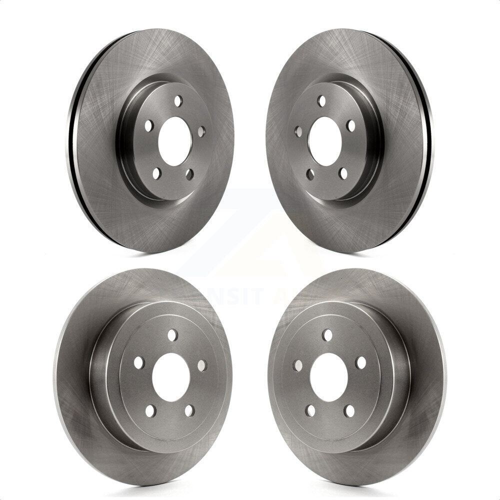 Front Rear Disc Brake Rotors Kit For Chrysler PT Cruiser K8-101177