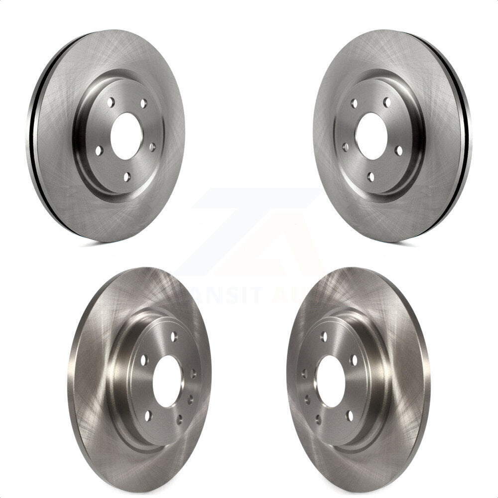Front Rear Disc Brake Rotors Kit For Chrysler Pacifica Voyager Grand Caravan K8-101216