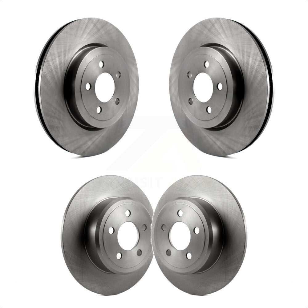 Front Rear Disc Brake Rotors Kit For Dodge Charger Chrysler 300 K8-101191