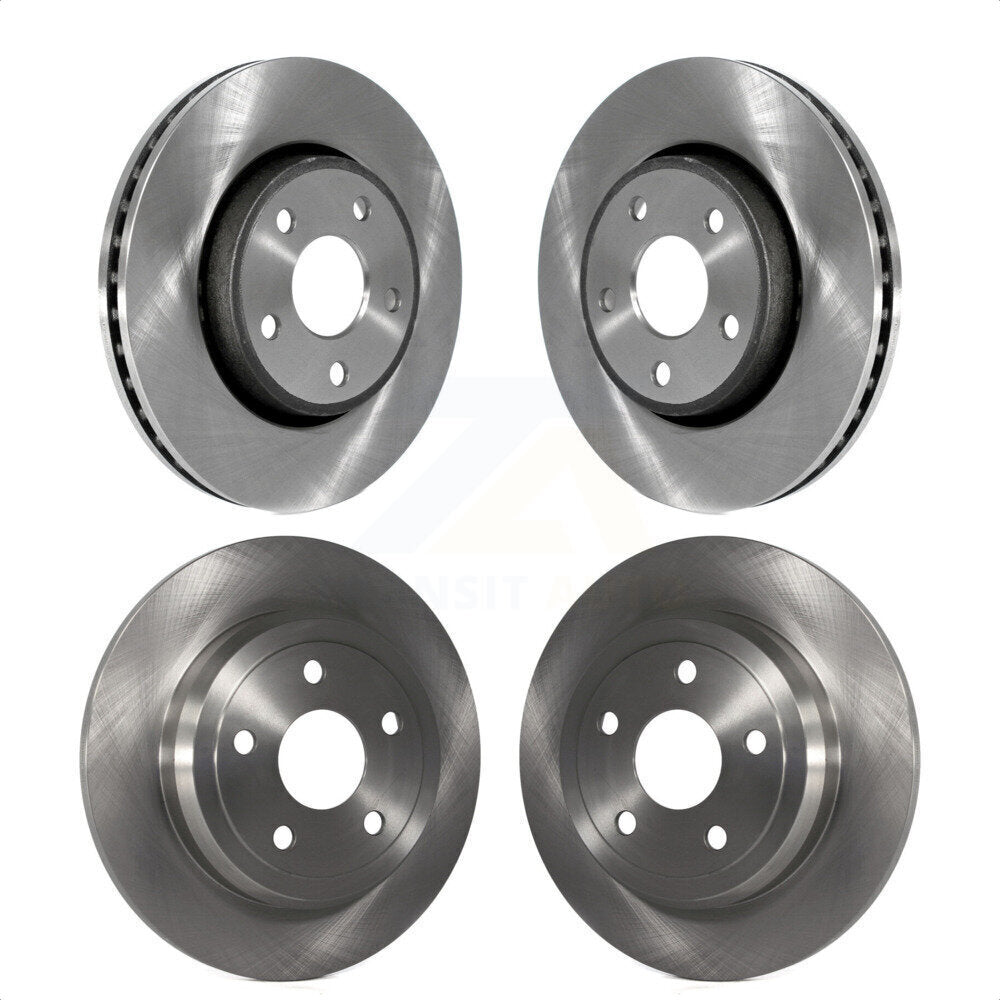 Front Rear Disc Brake Rotors Kit For Dodge Durango K8-101211