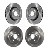 Front Rear Disc Brake Rotors Kit For Dodge Durango K8-101211