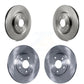 Front Rear Disc Brake Rotors Kit For Dodge Grand Caravan Journey Chrysler Town & Country Ram C/V Volkswagen Routan K8-101215