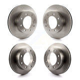 Front Rear Disc Brake Rotors Kit For Ford F-250 Super Duty K8-101097