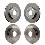 Front Rear Disc Brake Rotors Kit For Ford Fiesta K8-101143
