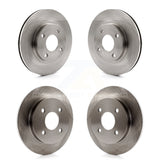 Front Rear Disc Brake Rotors Kit For Ford Focus K8-101093