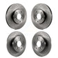 Front Rear Disc Brake Rotors Kit For Ford Focus K8-101144