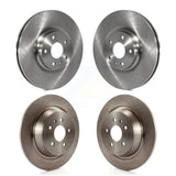 Front Rear Disc Brake Rotors Kit For Ford Fusion Lincoln MKZ K8-101149