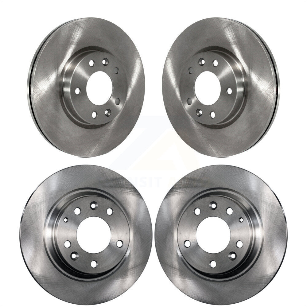 Front Rear Disc Brake Rotors Kit For Ford Fusion Mazda 6 Lincoln MKZ Mercury Milan Zephyr K8-101124