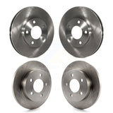 Front Rear Disc Brake Rotors Kit For Ford Mustang K8-101073