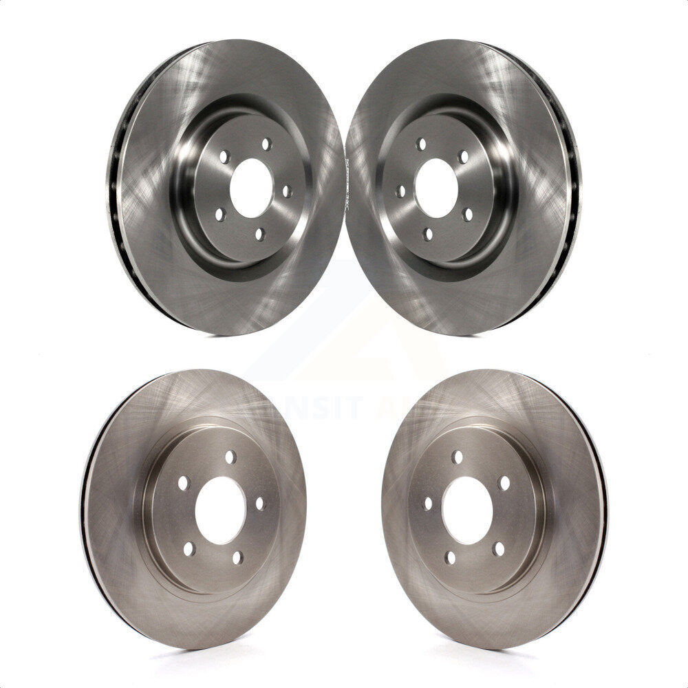 Front Rear Disc Brake Rotors Kit For Ford Mustang K8-101126