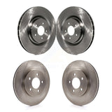 Front Rear Disc Brake Rotors Kit For Ford Mustang K8-101126