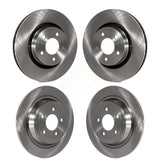 Front Rear Disc Brake Rotors Kit For Ford Mustang K8-101154