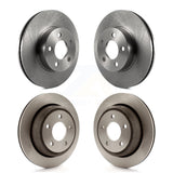 Front Rear Disc Brake Rotors Kit For Ford Ranger Mazda B4000 K8-101104