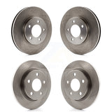 Front Rear Disc Brake Rotors Kit For Ford Taurus Mercury Sable Lincoln Continental K8-101074