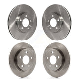 Front Rear Disc Brake Rotors Kit For Ford Taurus Mercury Sable Lincoln Continental K8-101090