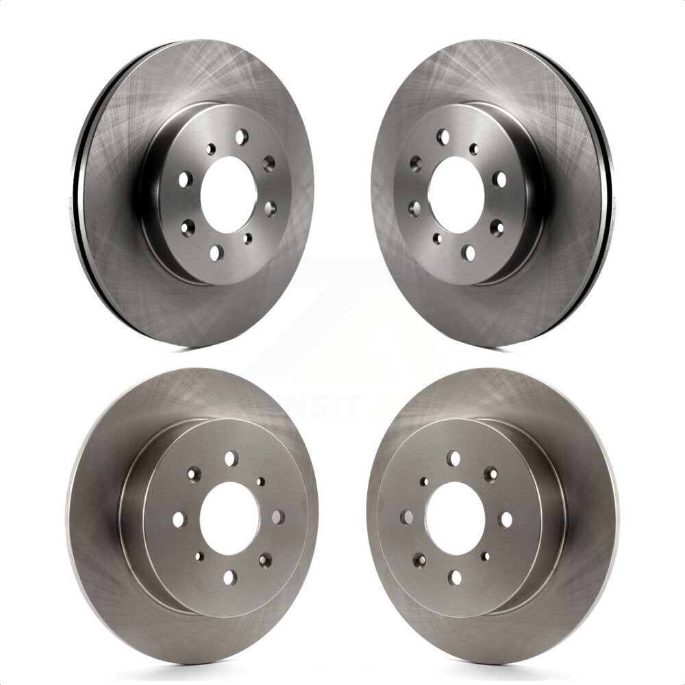 Front Rear Disc Brake Rotors Kit For Honda Civic Acura EL K8-101234