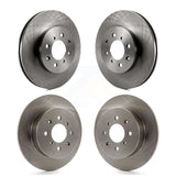 Front Rear Disc Brake Rotors Kit For Honda Civic Acura EL K8-101234