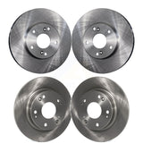 Front Rear Disc Brake Rotors Kit For Honda Civic Acura ILX CSX K8-101271