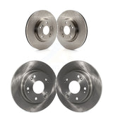 Front Rear Disc Brake Rotors Kit For Honda Civic Acura ILX CSX K8-101396