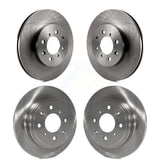Front Rear Disc Brake Rotors Kit For Honda Civic Acura Integra del Sol EL K8-101233