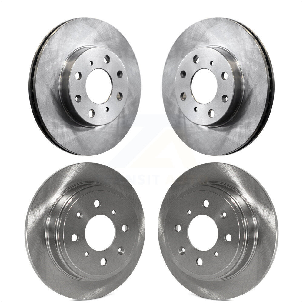 Front Rear Disc Brake Rotors Kit For Honda Civic del Sol CRX K8-101236