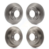 Front Rear Disc Brake Rotors Kit For Hummer H3 H3T K8-101016