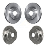 Front Rear Disc Brake Rotors Kit For Hyundai Accent Kia Rio Rio5 K8-101438