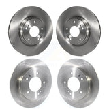Front Rear Disc Brake Rotors Kit For Hyundai Elantra Kia Forte Veloster K8-101712