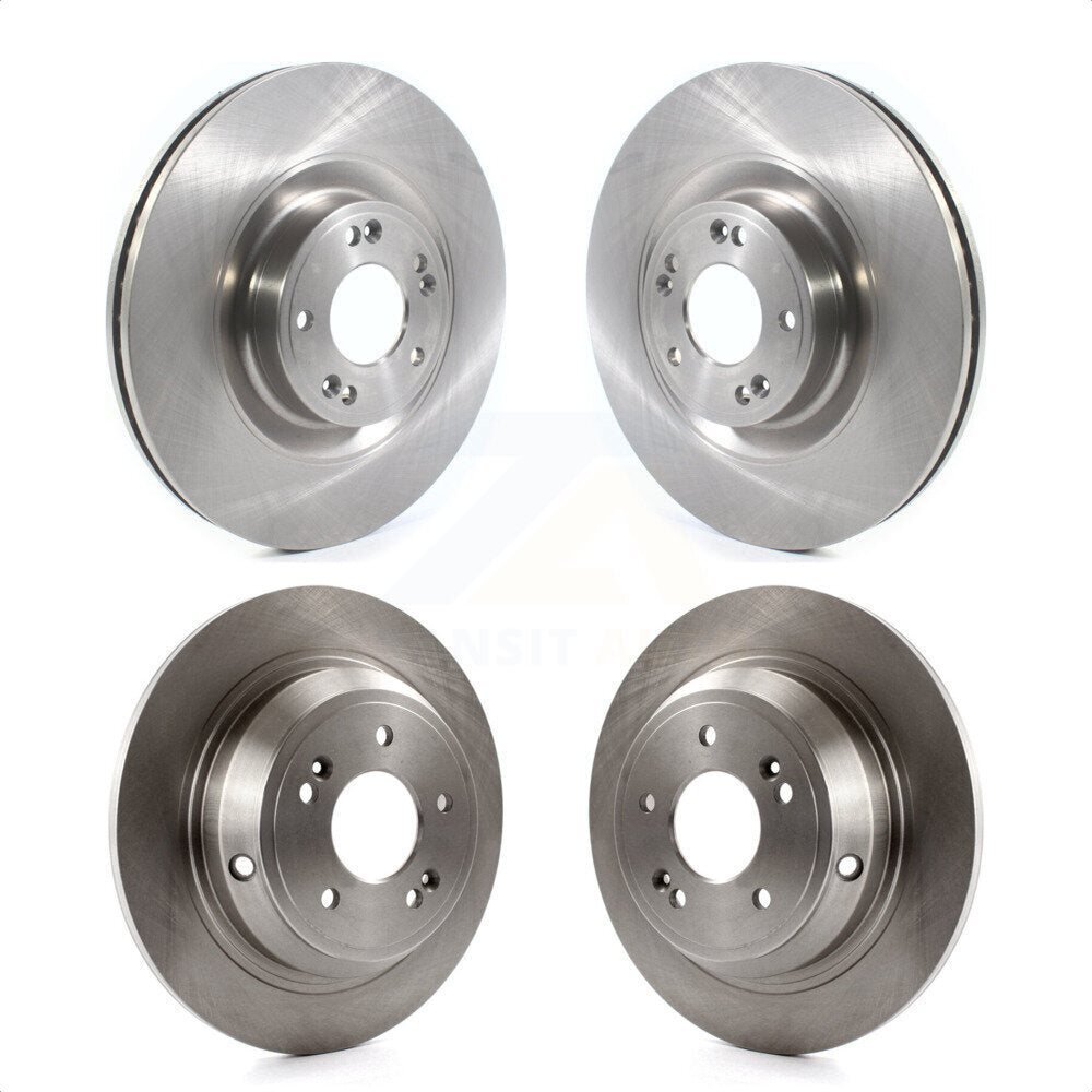 Front Rear Disc Brake Rotors Kit For Hyundai Genesis G80 Kia K900 K8-101700