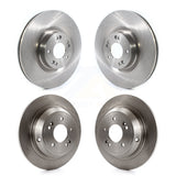 Front Rear Disc Brake Rotors Kit For Hyundai Genesis G80 Kia K900 K8-101700