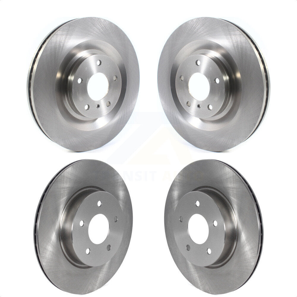 Front Rear Disc Brake Rotors Kit For INFINITI QX50 QX55 K8-101734