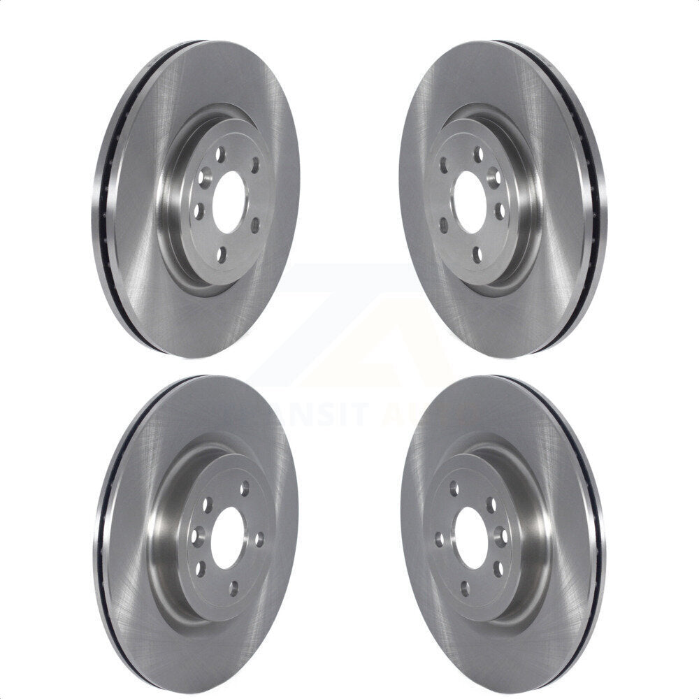 Front Rear Disc Brake Rotors Kit For Jaguar F-Pace Land Rover Range Velar K8-102359