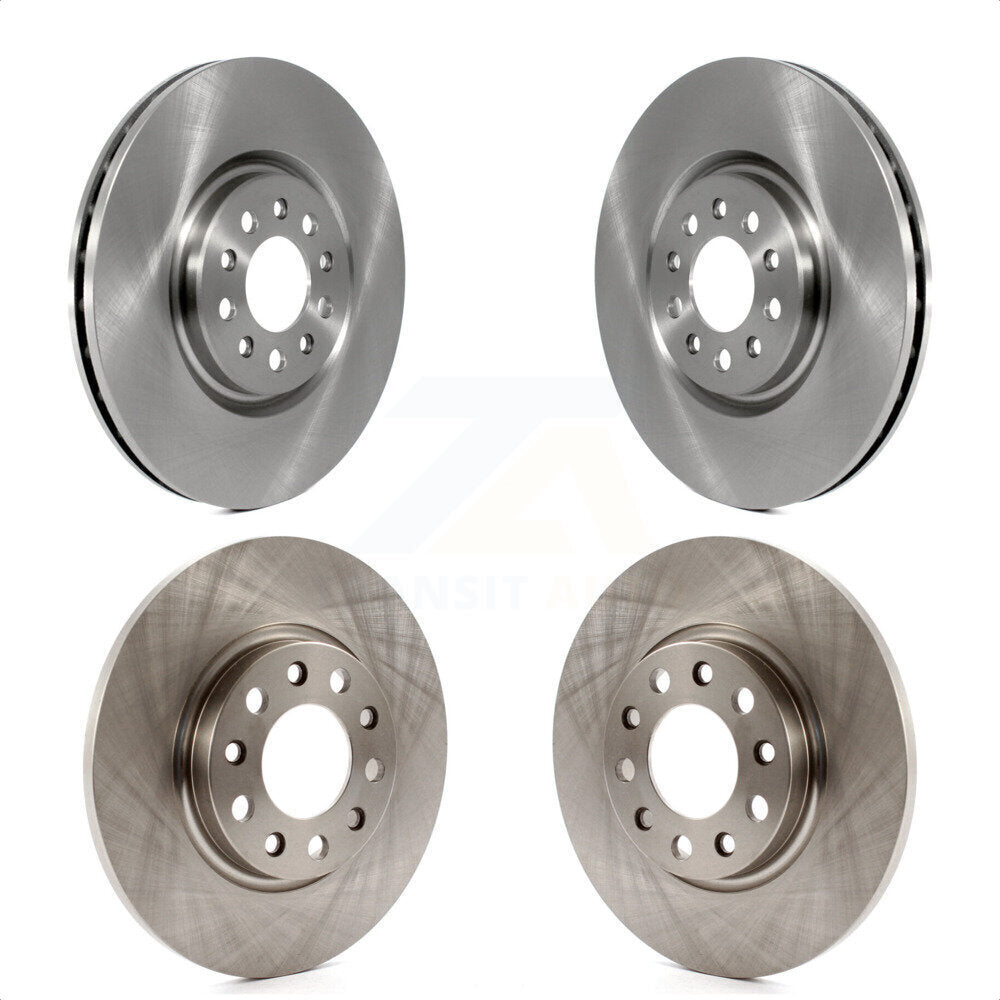 Front Rear Disc Brake Rotors Kit For Jeep Cherokee Chrysler 200 K8-101222