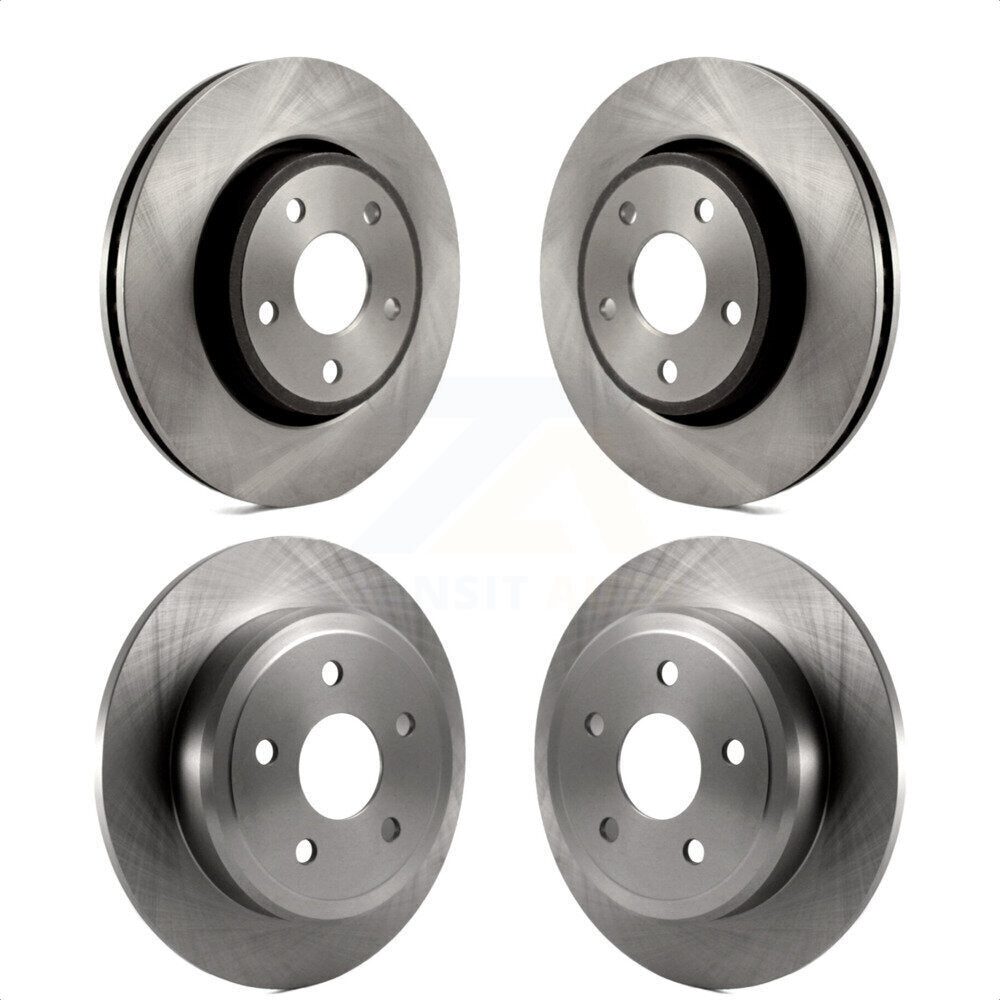 Front Rear Disc Brake Rotors Kit For Jeep Grand Cherokee Commander K8-101194