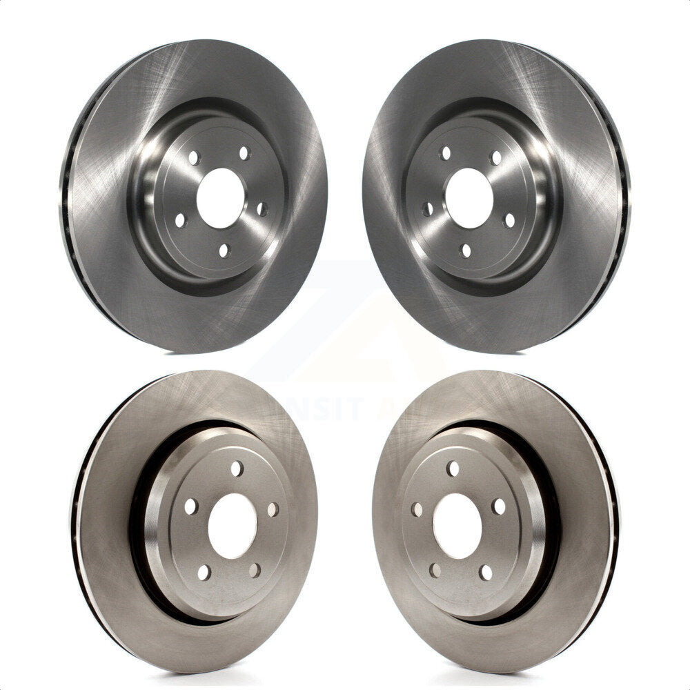 Front Rear Disc Brake Rotors Kit For Jeep Grand Cherokee Dodge Durango K8-101214