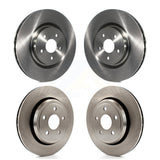 Front Rear Disc Brake Rotors Kit For Jeep Grand Cherokee Dodge Durango K8-101214