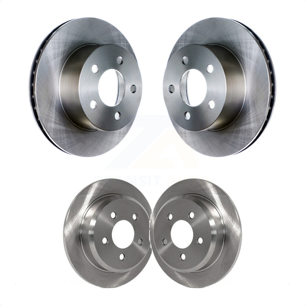 Front Rear Disc Brake Rotors Kit For Jeep Grand Cherokee Wagoneer K8-101161