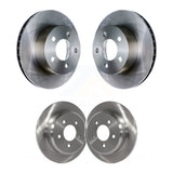 Front Rear Disc Brake Rotors Kit For Jeep Grand Cherokee Wagoneer K8-101161