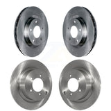 Front Rear Disc Brake Rotors Kit For Jeep Patriot Compass Chrysler Dodge Avenger Mitsubishi Sebring Lancer 200 Outlander Sport RVR K8-101199