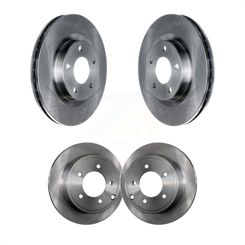 Front Rear Disc Brake Rotors Kit For Jeep Patriot Dodge Compass Caliber Chrysler Avenger Sebring 200 K8-101198